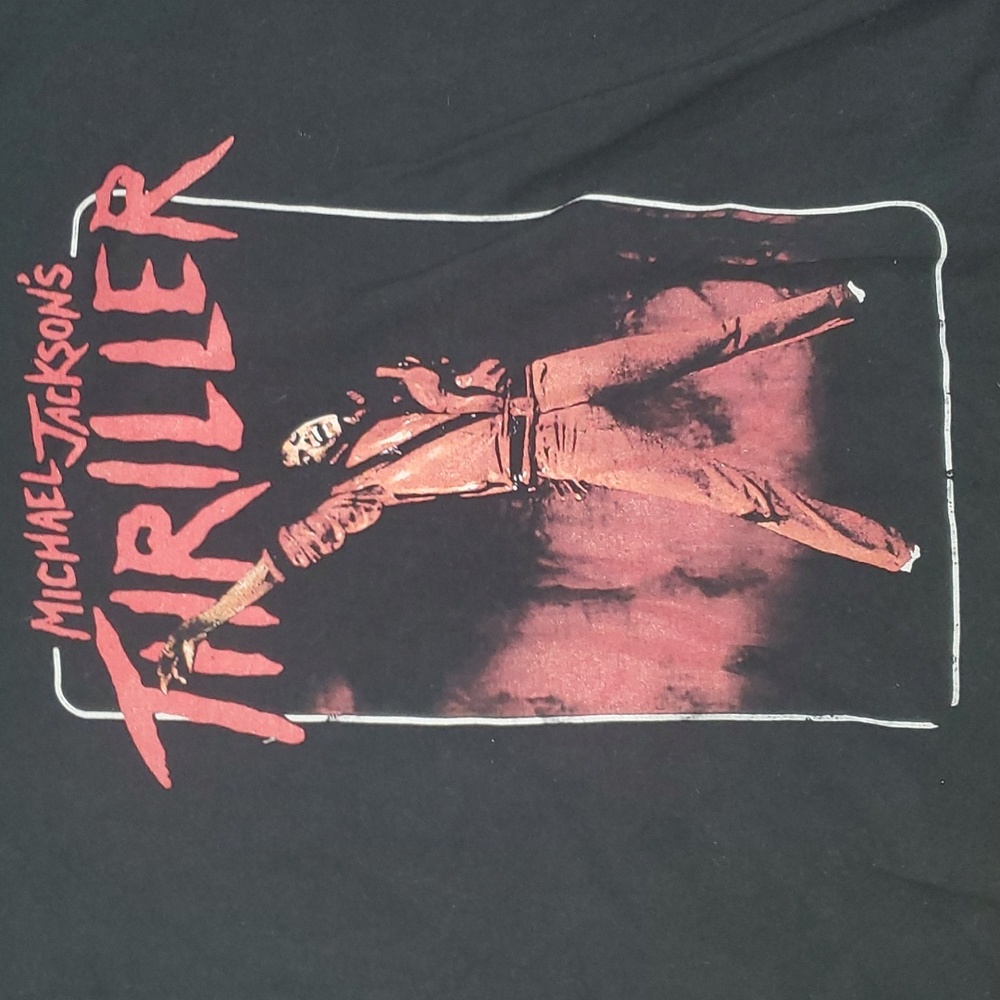 Michael Jackson Thriller mens graphic tee - Picture 2 of 6